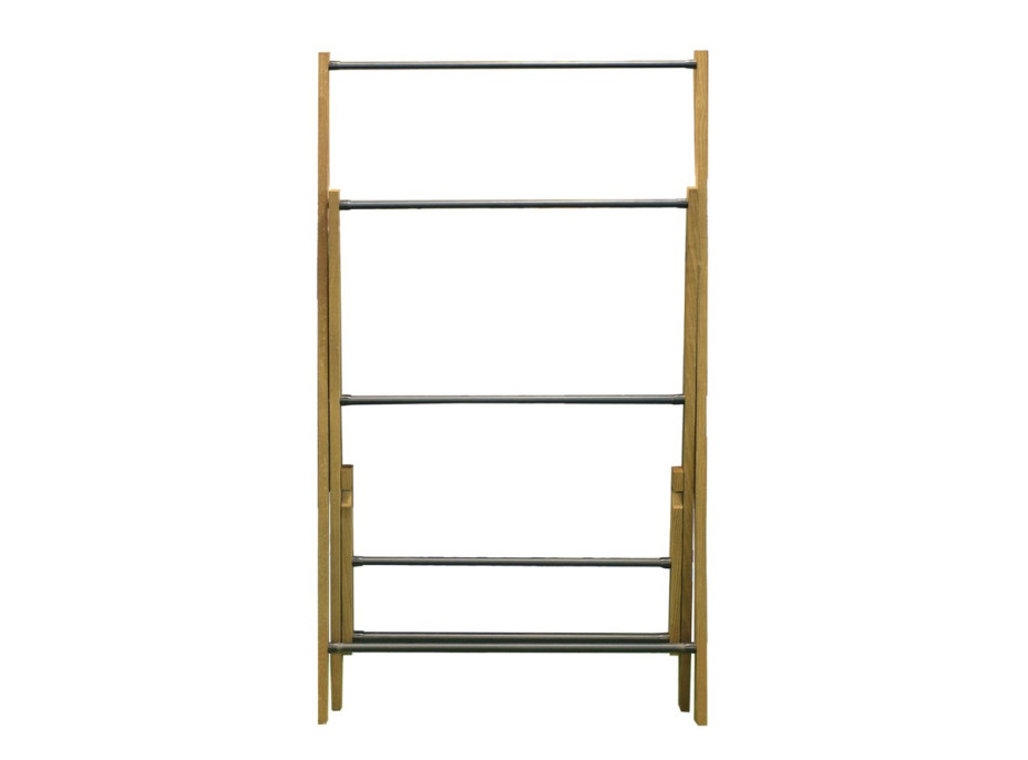 Aqualine WING skládací stojan na ručníky 58x103x35cm, jasan SP854