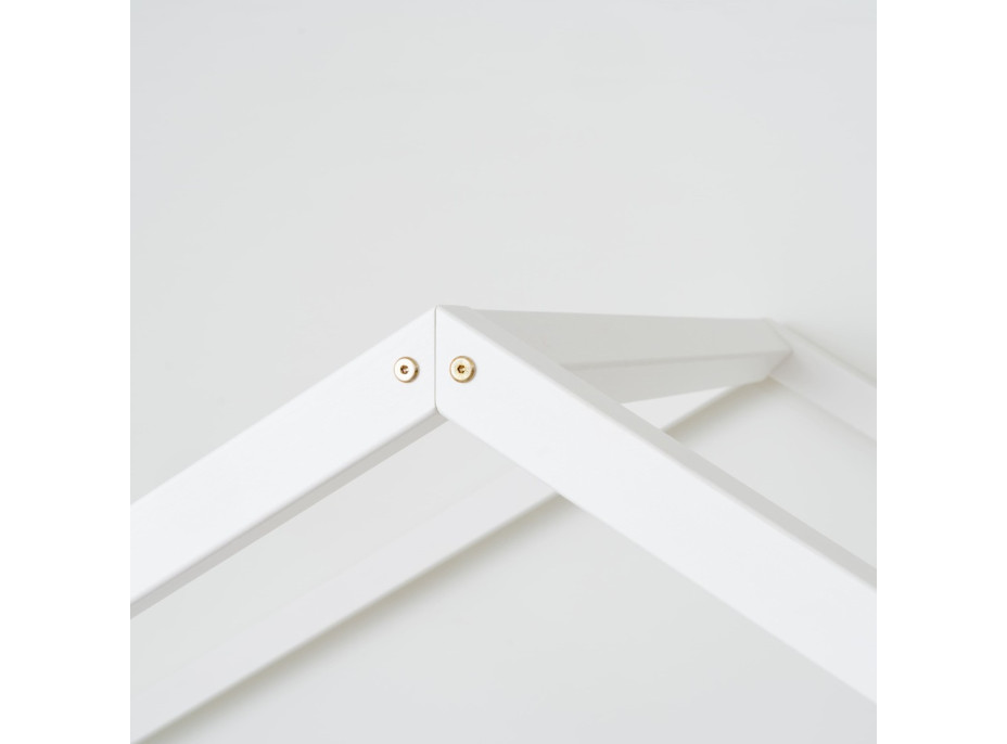 Dětská domečková postel z masivu borovice LUNA S 20 - 160x80 cm