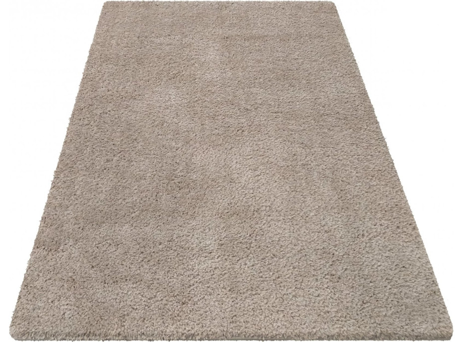 Moderní koberec SHAGGY CAMIL - latte