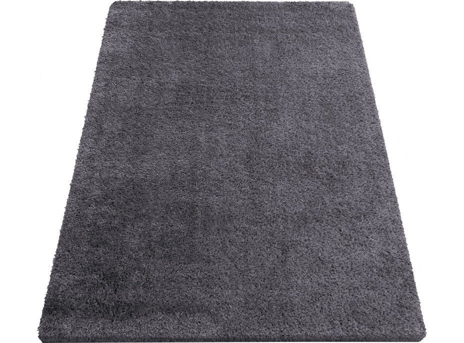 Moderní koberec SHAGGY CAMIL - tmavě šedý