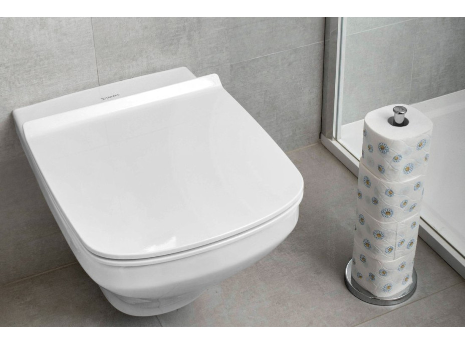 Sapho X-ROUND držák toaletního papíru rezervní na postavení, chrom XR733