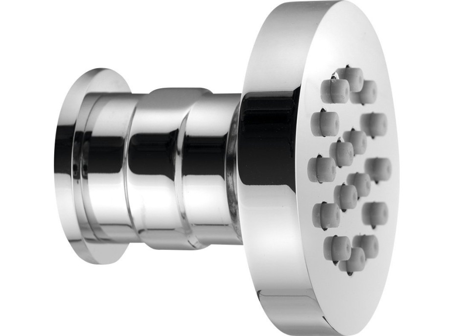 Sapho Nástěnná sprška s otočným kloubem, kulatá, chrom AB550