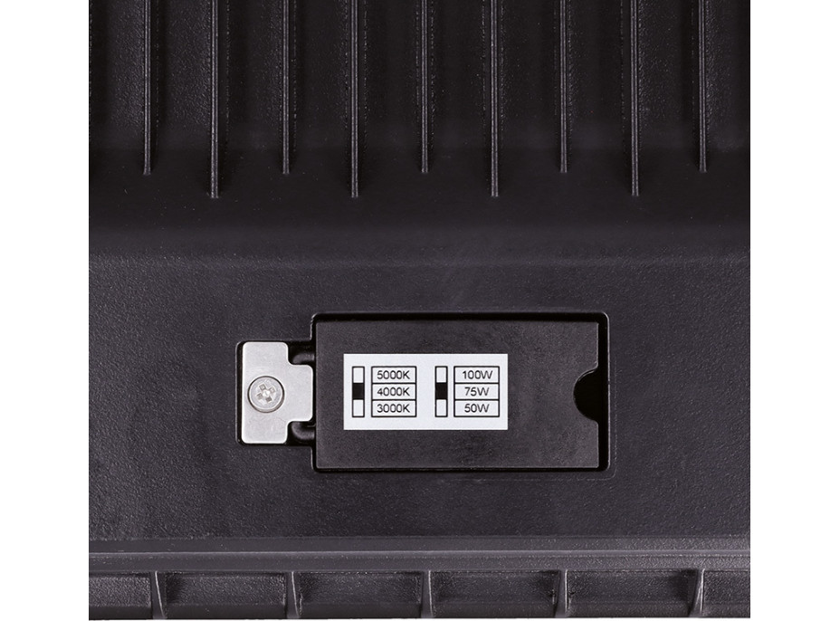 Solight LED reflektor TOP, 100W, max. 14000lm, 3CCT, volitený výkon 100/75/50%, IP65, rychlokonektor