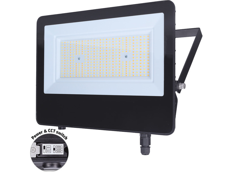 Solight LED reflektor TOP, 150W, max. 21000lm, 3CCT, volitený výkon 100/75/47%, IP65, rychlokonektor