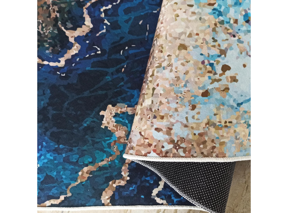 Kusový koberec HONOR Sea - modrý