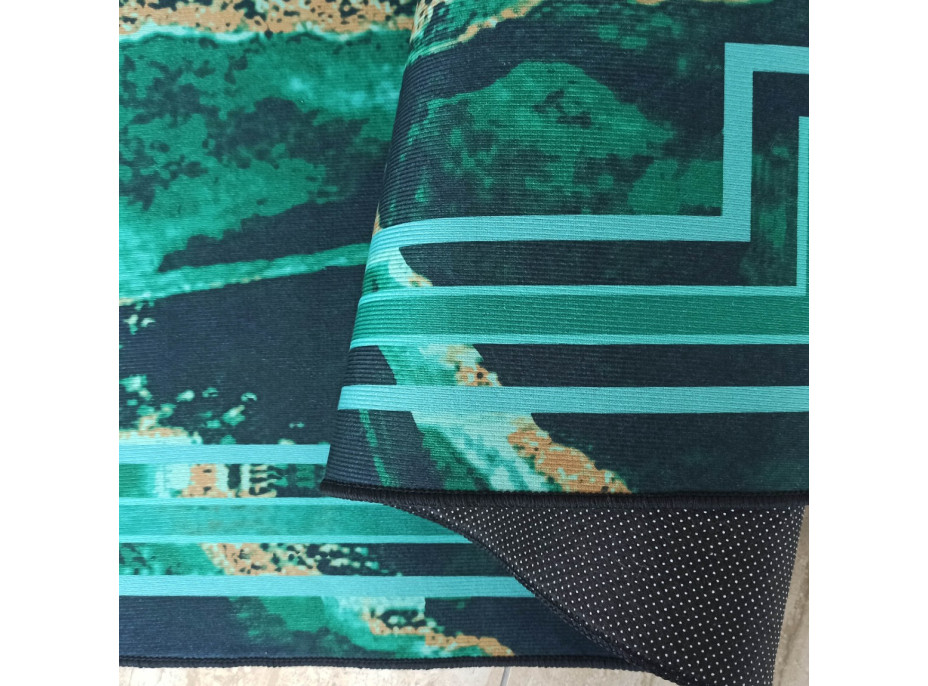 Kusový koberec HONOR Rock - zelený