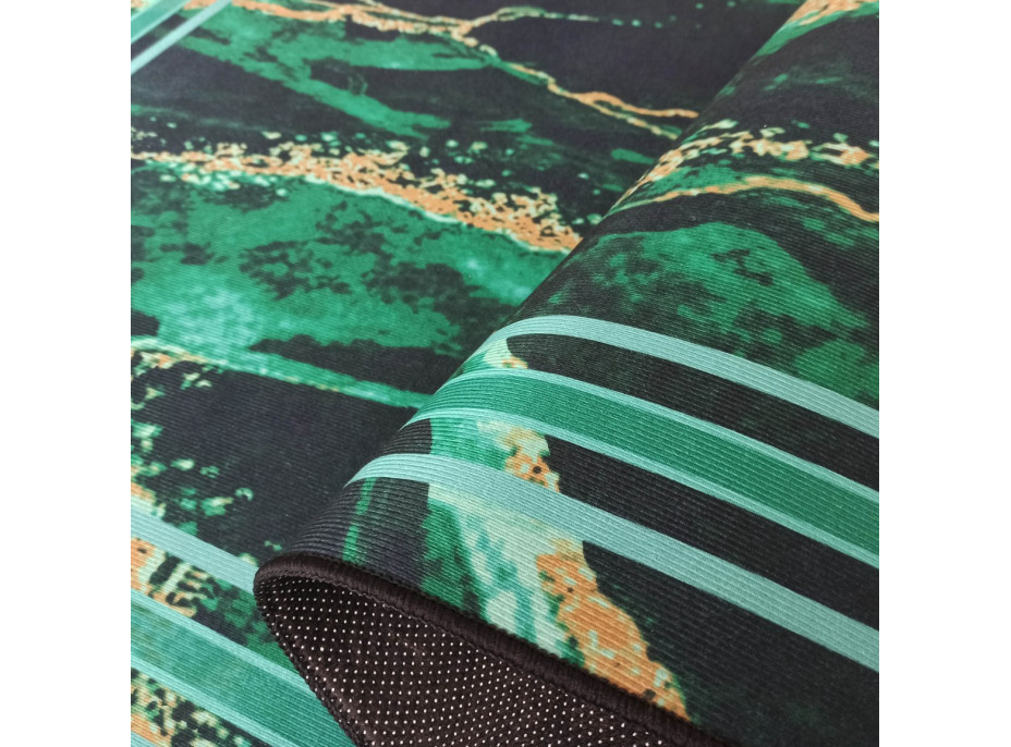 Kusový koberec HONOR Rock - zelený