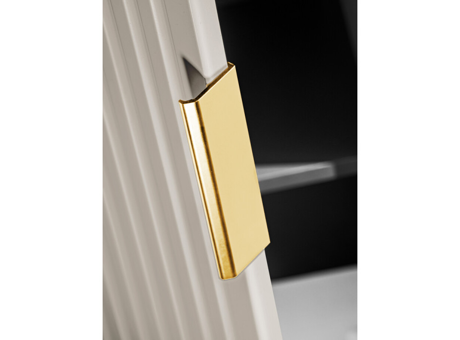 Koupelnová závěsná skříňka ADÉLA - vysoká - kašmírová