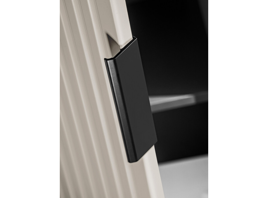 Koupelnová závěsná skříňka ADÉLA - vysoká - kašmírová