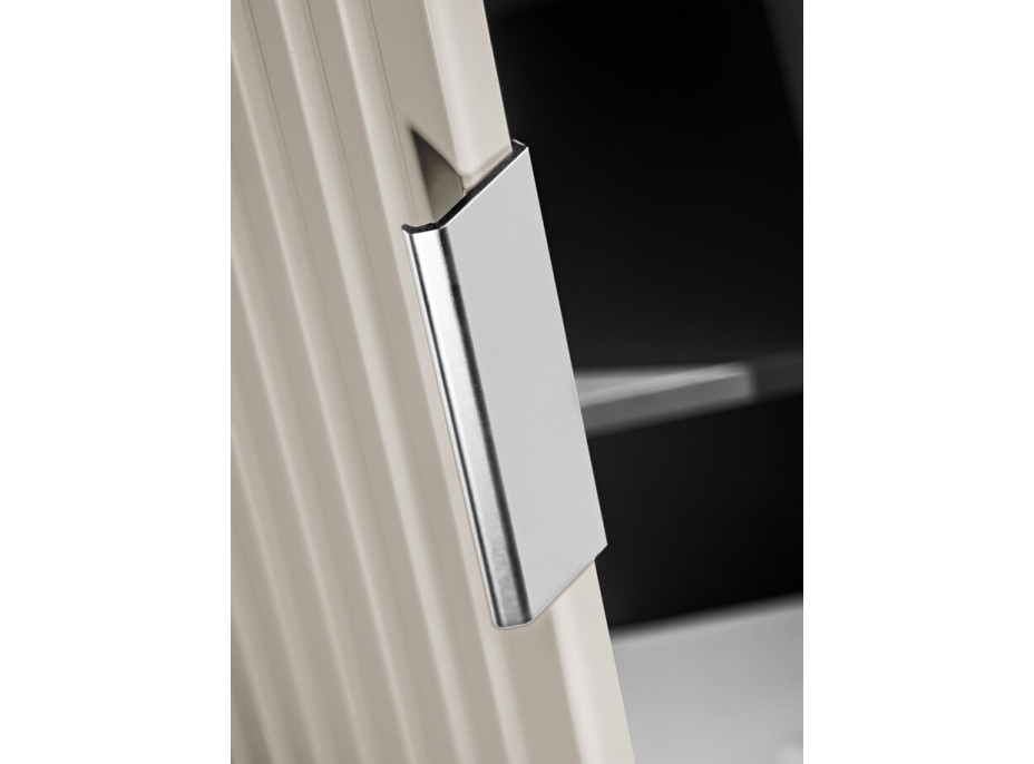 Koupelnová závěsná skříňka ADÉLA - vysoká - kašmírová