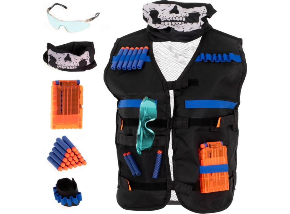 Taktická vesta s příslušenstvím NERF