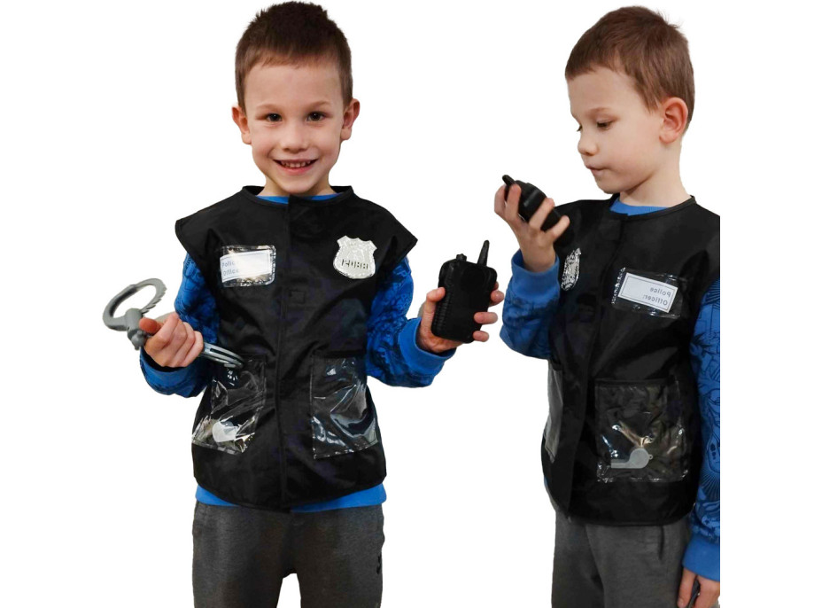 Karnevalový kostým Policista - 3-8 let