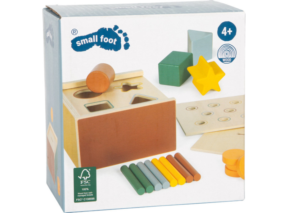 small foot Montessori multifunkční vhazování
