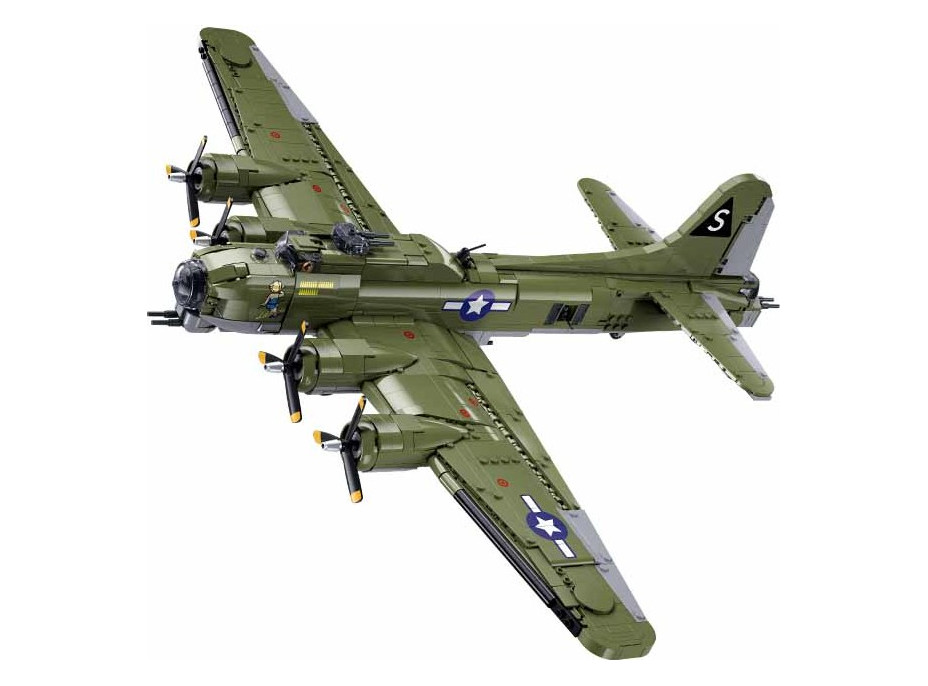 Sluban Model Bricks M38-B1367 Americký bombardér B-17G v měřítku 1:44
