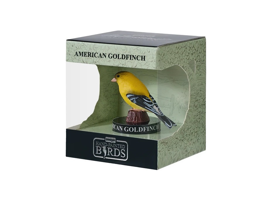 Mojo Stehlík americký v krabičce