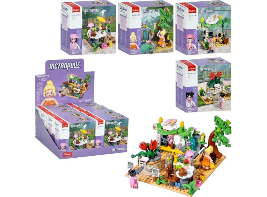 Sluban Metropolis M38-B1373D Botanická zahrada Fotografka exotických rostlin