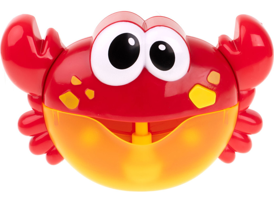 Hračka do koupele s generátorem bublinek - Krab