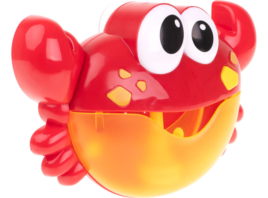 Hračka do koupele s generátorem bublinek - Krab