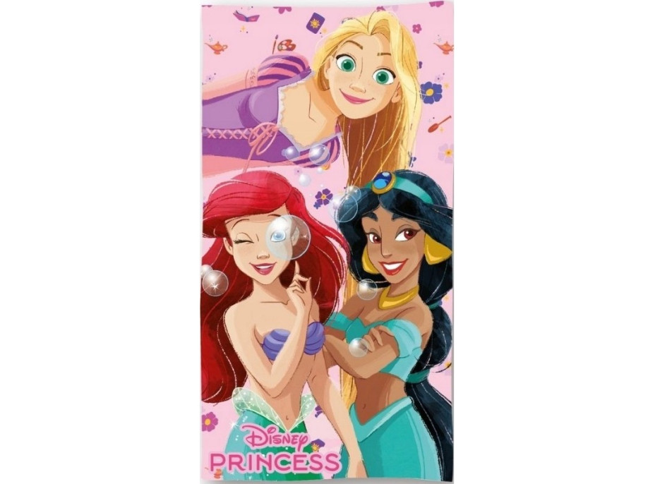 Bavlněná osuška Disney princezny - 70x140 cm