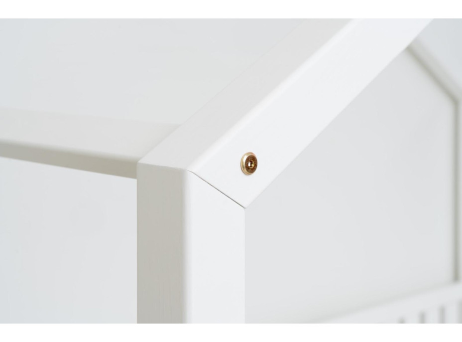 Dětská domečková postel z masivu borovice NIKO S 10 - 200x90 cm