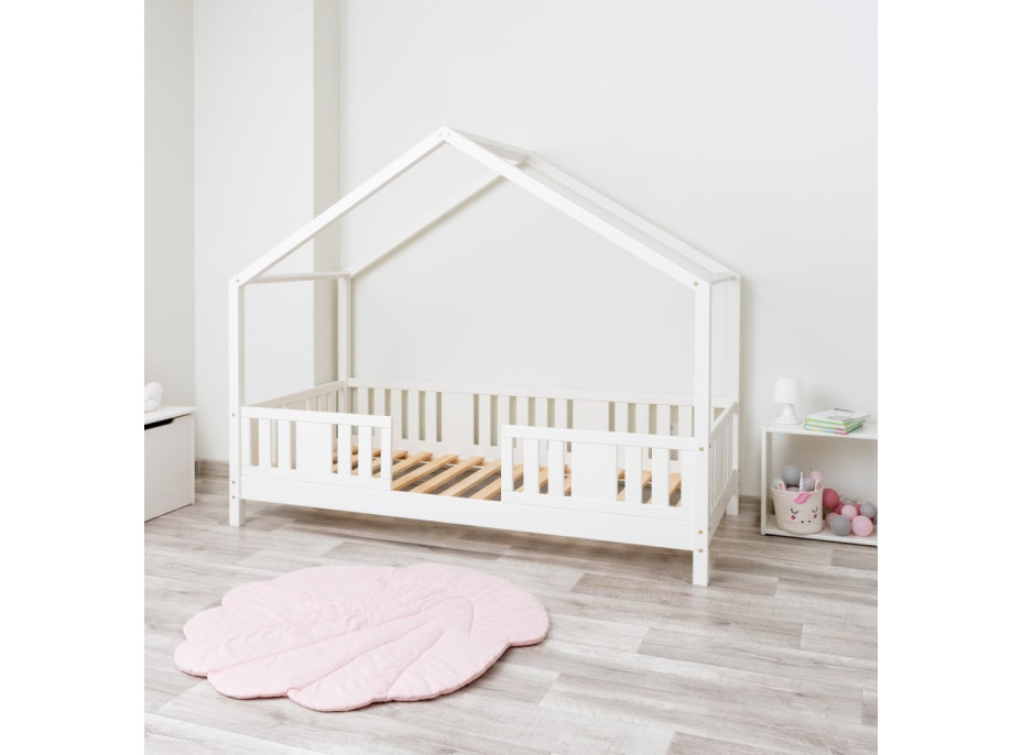 Dětská domečková postel z masivu borovice NIKO S 10 - 180x80 cm