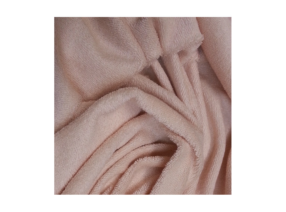 FROTÉ prostěradlo 190x90 cm - BÉŽOVÉ