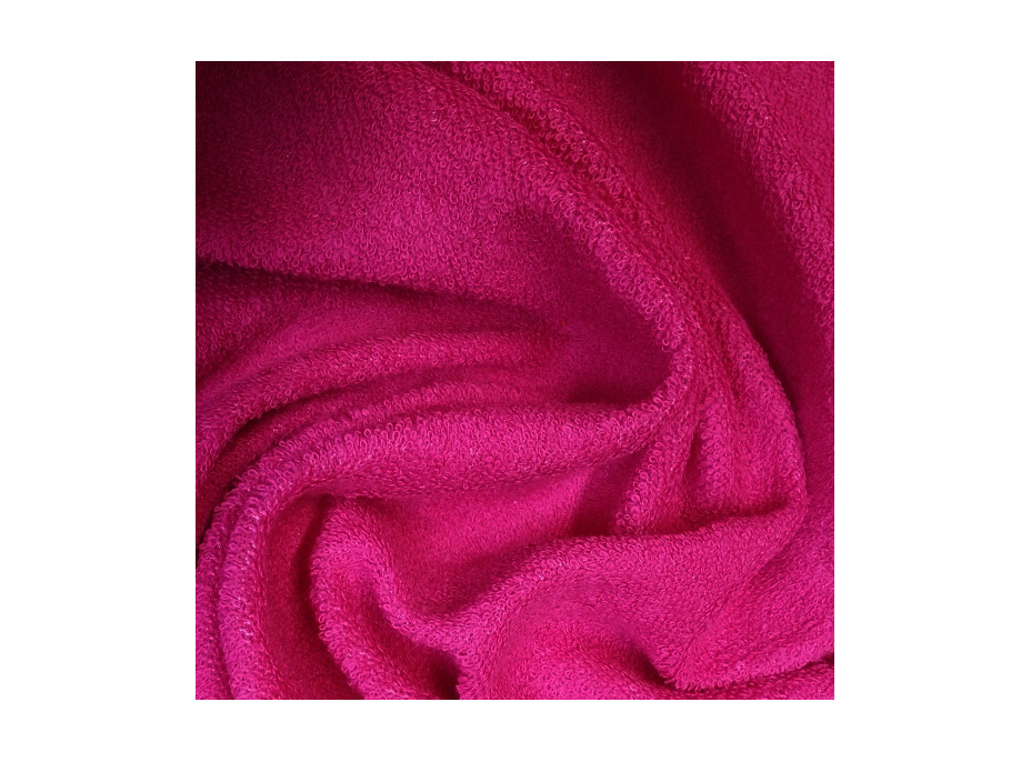 FROTÉ prostěradlo 190x90 cm - FUCHSIOVÉ