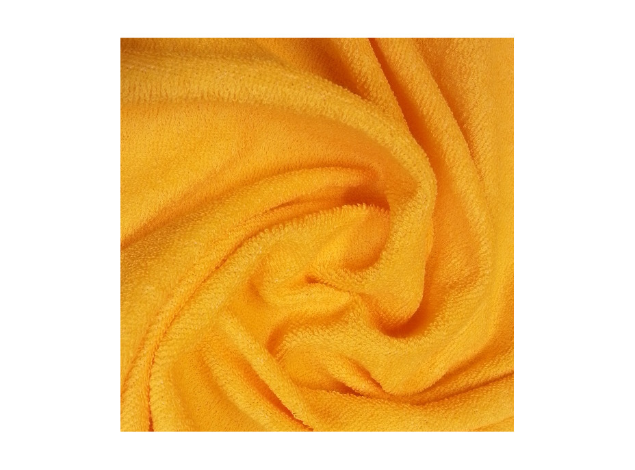 FROTÉ prostěradlo 190x90 cm - ORANŽOVÉ