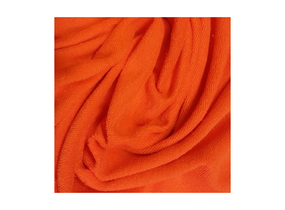 FROTÉ prostěradlo 190x90 cm - POMERANČOVÉ