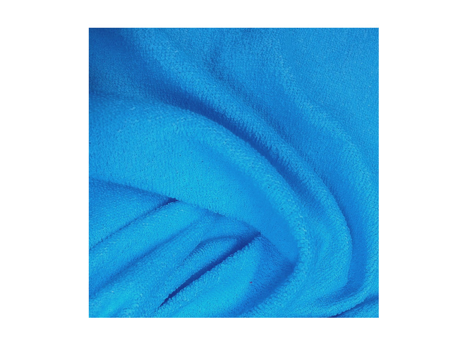 FROTÉ prostěradlo 190x90 cm - TYRKYSOVÉ