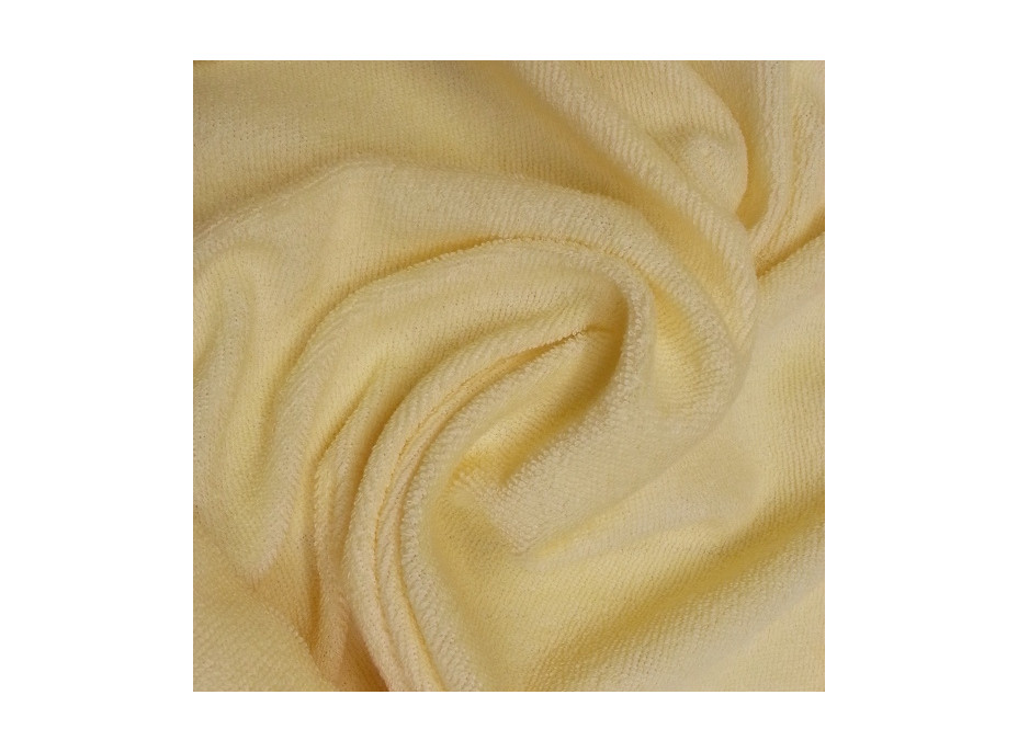 FROTÉ prostěradlo 190x90 cm - ŽLUTÉ