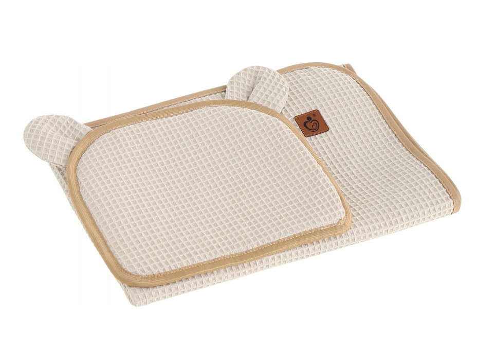 Hnízdečko (kokon) pro miminko - BABYMAM AIR 3D SAFE SLEEP SET - béžové