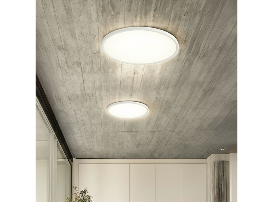 Solight LED osvětlení s dálkovým ovladačem Estela White UGR, 40W, 4300lm, 50cm, URG