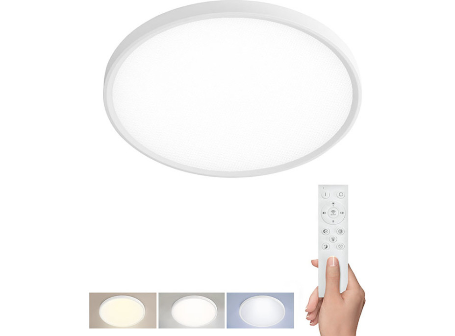 Solight LED osvětlení s dálkovým ovladačem Estela White, 50W, 5400lm, 60cm, URG