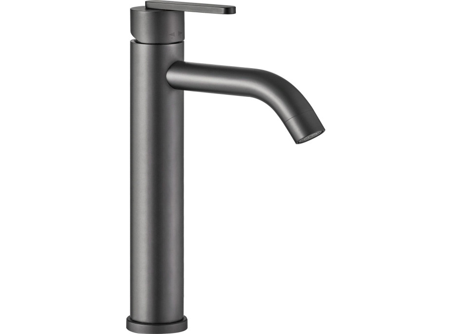 Umyvadlová baterie REA ONTARIO - gun grey - vysoká