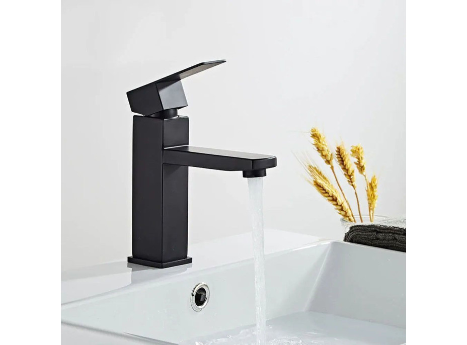 Umyvadlová baterie CALANI SIENA - černá - nízká