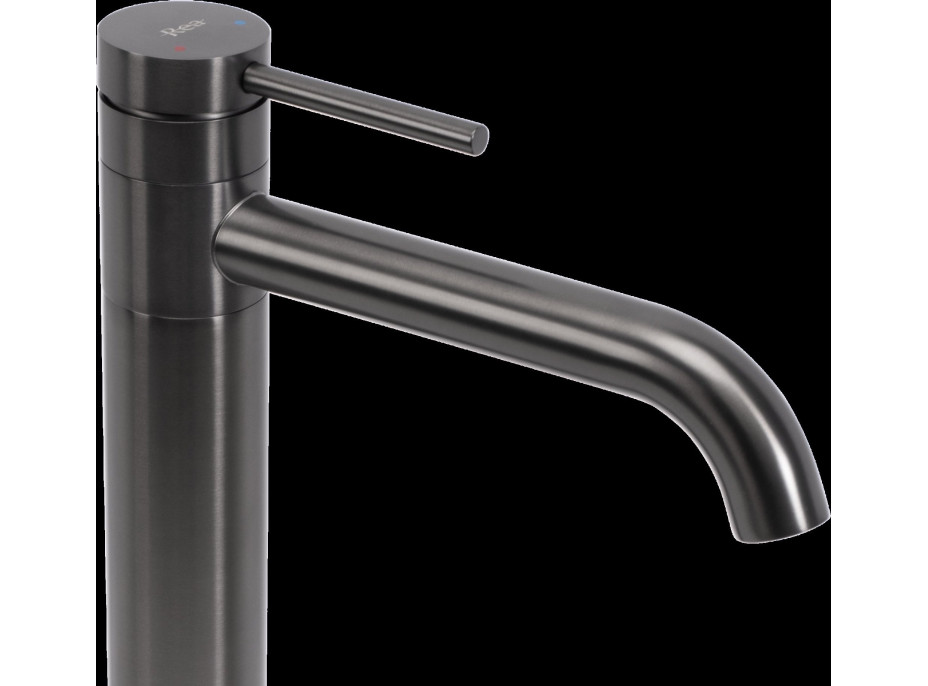 Umyvadlová baterie REA LUNGIS - gun grey - vysoká