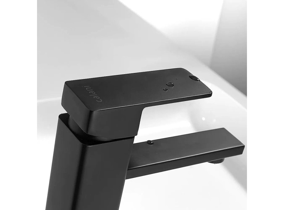 Umyvadlová baterie CALANI SIENA - černá - nízká