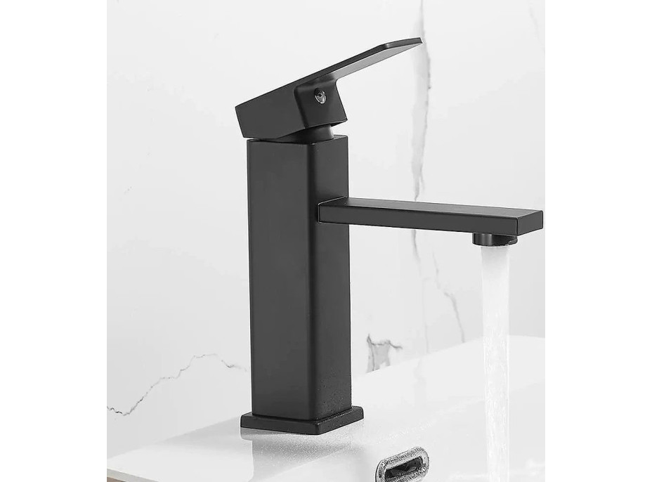 Umyvadlová baterie CALANI SIENA - černá - nízká