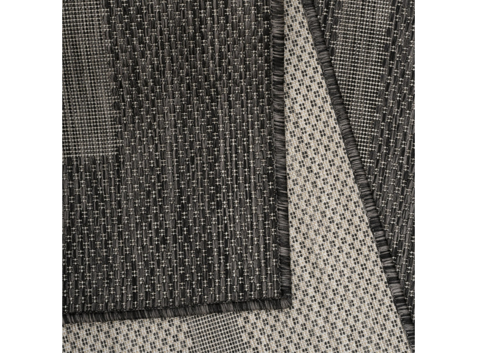 Kusový koberec Relax 4311 Black kruh