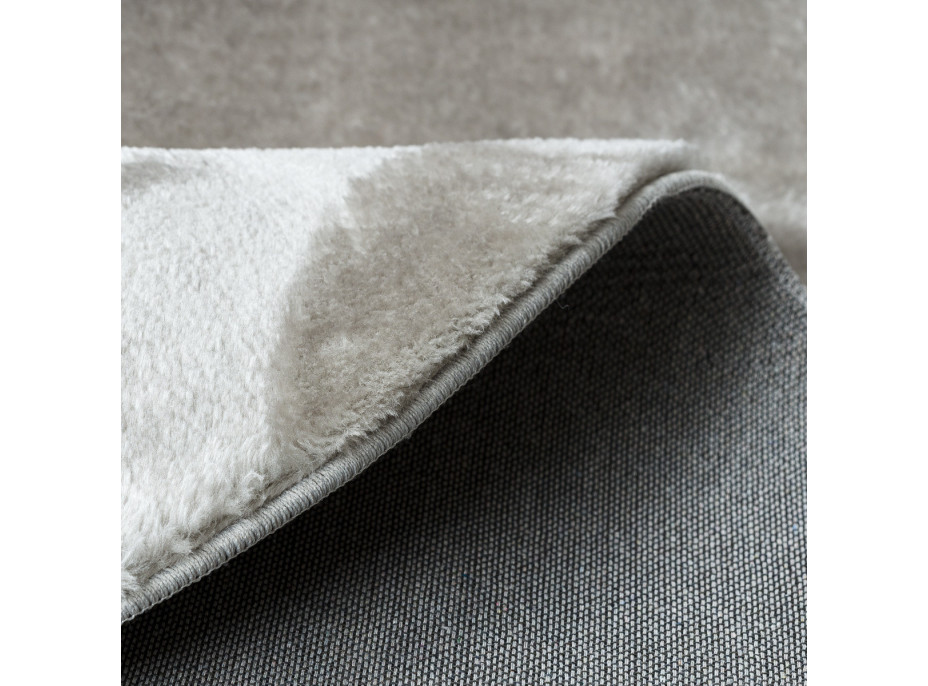 Kusový koberec Visco Rabbit Silver 3 kruh