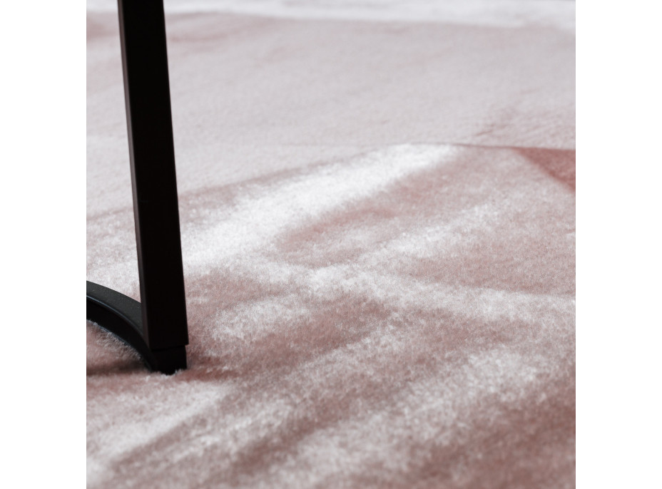 Kusový koberec Visco Rabbit Pink 8 kruh