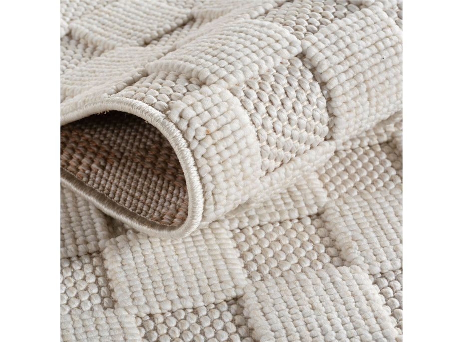 Kusový koberec Helix 2203 cream kruh