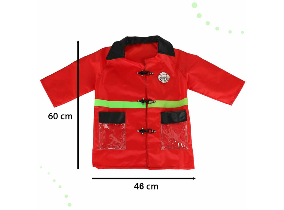 Karnevalový kostým - Hasiče s vysílačkou 3-8 let