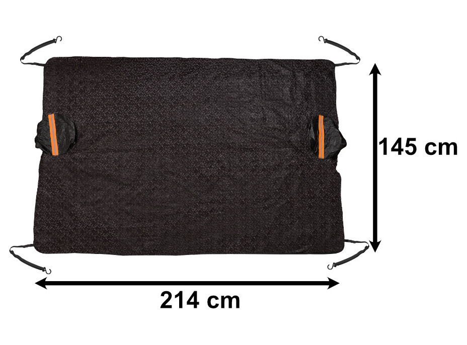 Sluneční clona na okno auta - magnetická