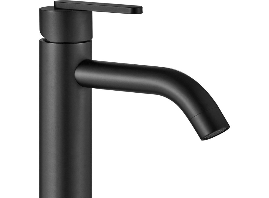 Umyvadlová baterie REA ONTARIO - černá - vysoká