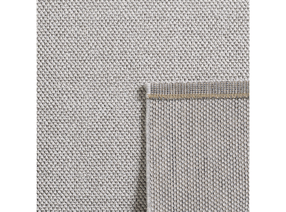 Kusový koberec Loom 4300 Silver kruh