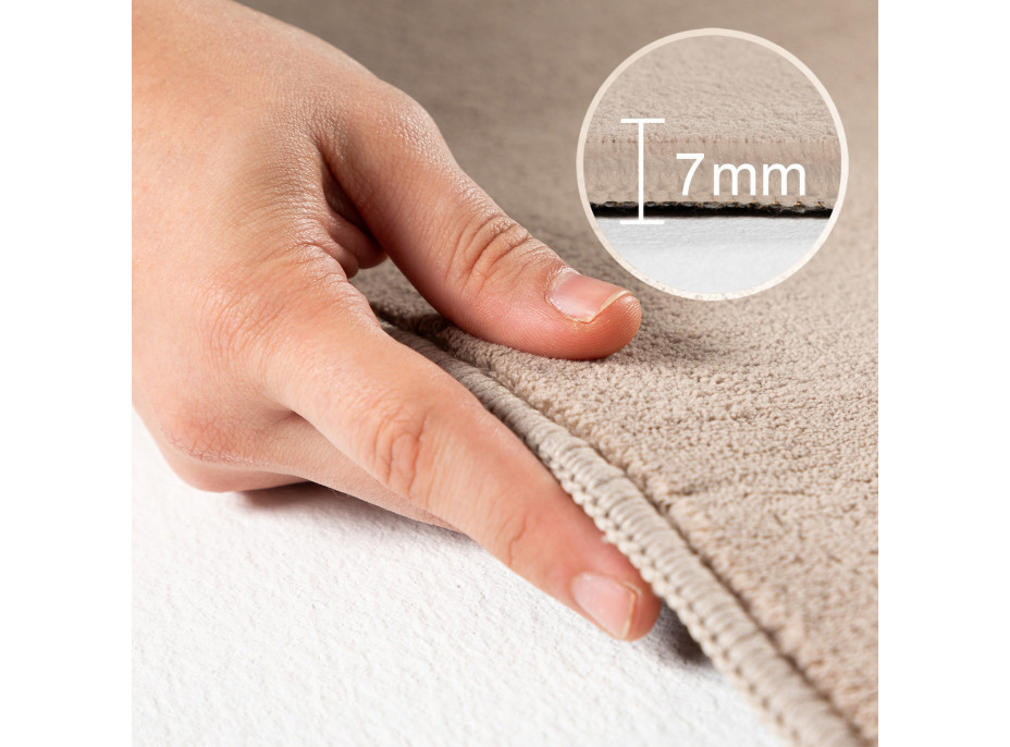 Kusový koberec Sky 5400 Beige kruh