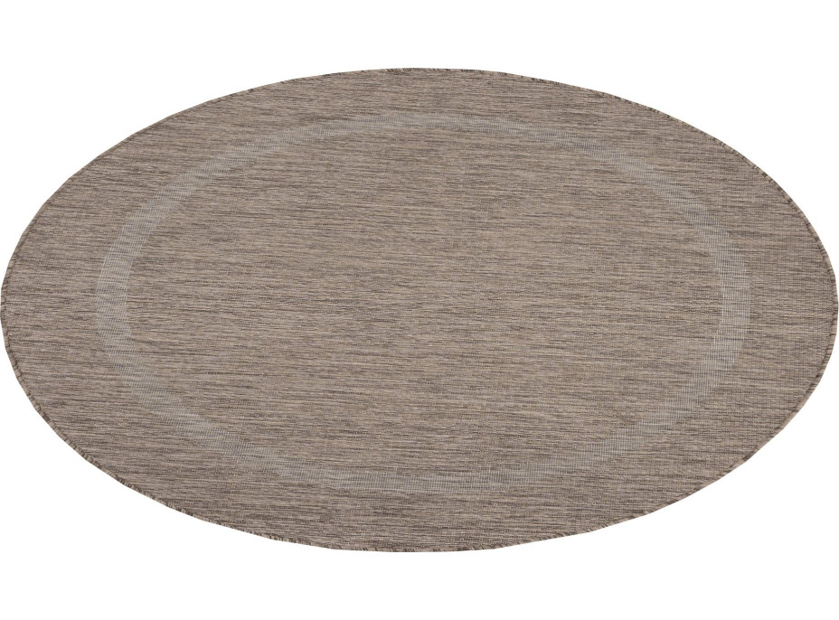 Kusový koberec Relax 4311 Brown kruh