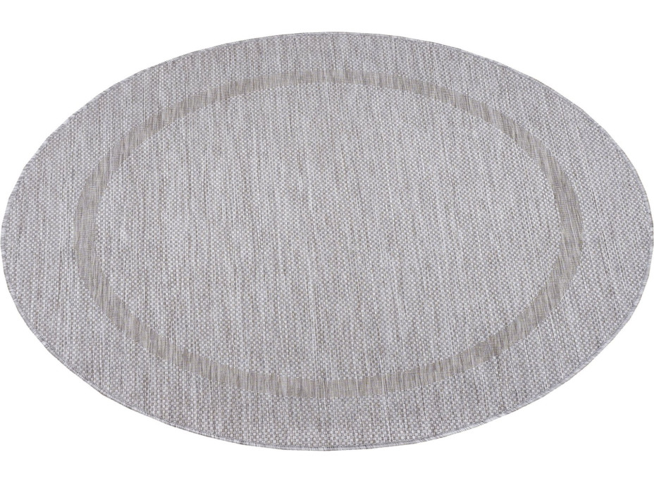 Kusový koberec Relax 4311 Silver kruh